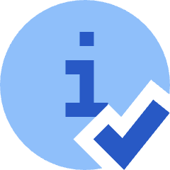 Fact Check Icon from Sharp Flat Set