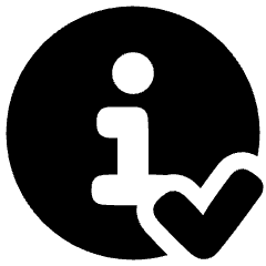 Fact Check Icon from Plump Solid Set