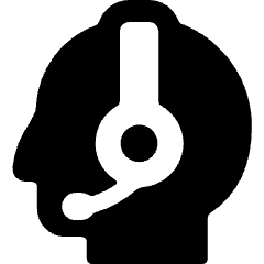 Headphones Customer Support Human 1 Icon from Ultimate Bold Set