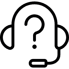 Headphones Customer Support Question Icon from Ultimate Light Set