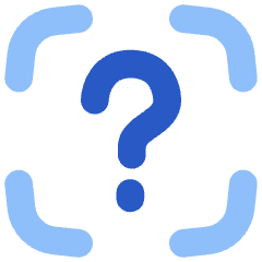 Help Intermediate Question Box Placeholder Icon from Flex Flat Set