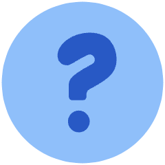 Help Question 1 Icon from Plump Flat Set