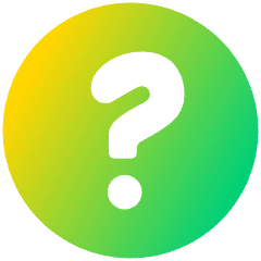 Help Question 1 Icon from Plump Gradient Set