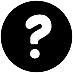 Help Question 1 Icon from Plump Solid Set