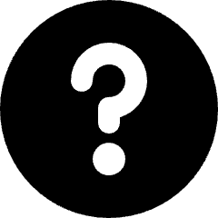 Help Question Circle Icon from Micro Solid Set