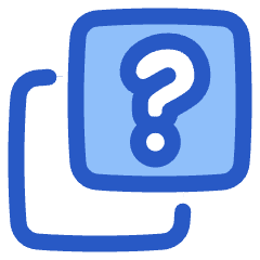 Help Question Square Stack Icon from Plump Duo Set