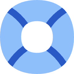 Help Support Lifebuoy Icon from Flex Flat Set