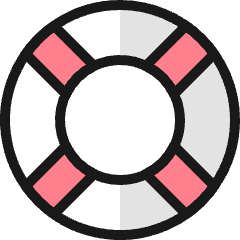 Help Wheel Icon from Ultimate Colors Set