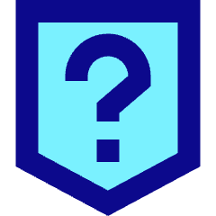 Shield Privacy Help Icon from Sharp Pop Set