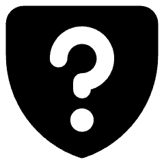 Shield Privacy Help Icon from Core Solid Set