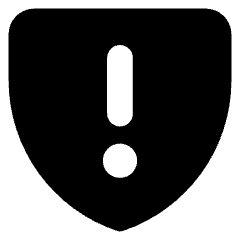 Shield Privacy Tip Info Icon from Core Solid Set