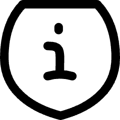 Shield Privacy Tip Info Icon from Flex Line Set