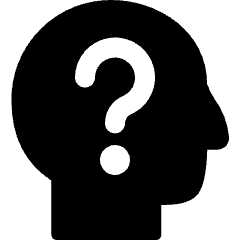 User Question Icon from Ultimate Bold Set