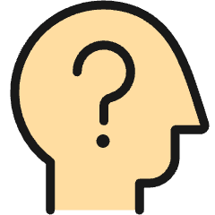 User Question Icon from Ultimate Colors Set