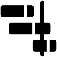  Workflow Gantt Chart 6 Icon from Ultimate Bold Set