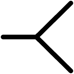 Branch Line 3 Icon from Ultimate Regular Set