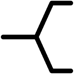 Branch Line 5 Icon from Ultimate Regular Set