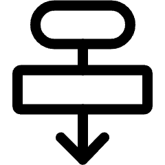 Flow Chart Hierachy Icon from Ultimate Regular Set