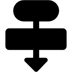 Flow Chart Hierachy Icon from Ultimate Bold Set