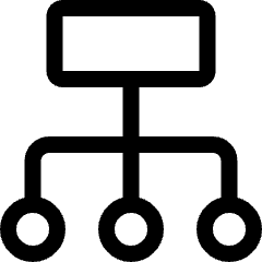 Hierarchy 5 Organize Icon from Ultimate Regular Set