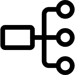 Logic Chart Organize Icon from Ultimate Regular Set
