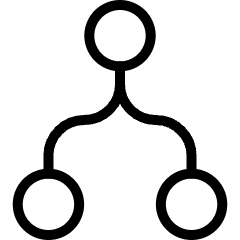Workflow Merge 2 Icon from Ultimate Light Set