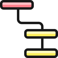 Hierarchy 2 Icon from Ultimate Colors Set