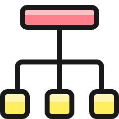 Hierarchy 5 Icon from Ultimate Colors Set