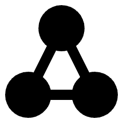 Hierarchy Circle Triangle Icon from Nova Solid Set