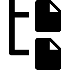 Hierarchy File 1 Icon from Nova Solid Set