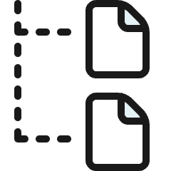 Hierarchy Files Icon from Ultimate Colors Set