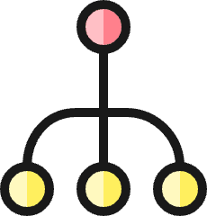 Hierarchy Icon from Ultimate Colors Set