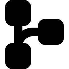 Hierachy Organise 8 Icon from Micro Solid Set