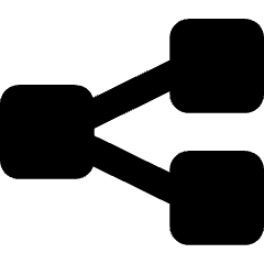 Hierarchy 1 Icon from Core Solid Set