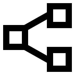 Hierarchy 1 Icon from Sharp Line Set