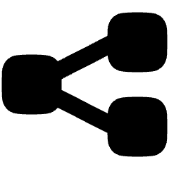 Hierarchy 1 Icon from Plump Solid Set