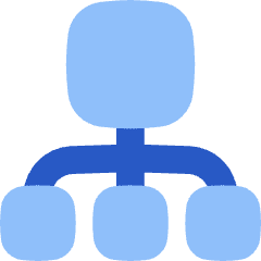 Hierarchy 14 Icon from Flex Flat Set