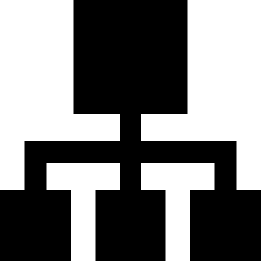 Hierarchy 14 Icon from Sharp Solid Set