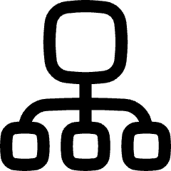 Hierarchy 14 Icon from Flex Line Set