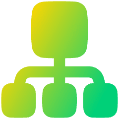 Hierarchy 14 Icon from Plump Gradient Set