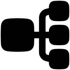 Hierarchy 15 Icon from Plump Solid Set