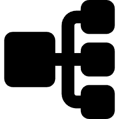 Hierarchy 15 Icon from Core Solid Set