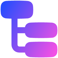 Hierarchy 16 Icon from Plump Gradient Set