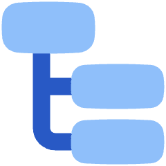 Hierarchy 16 Icon from Plump Flat Set