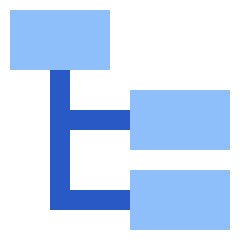 Hierarchy 16 Icon from Sharp Flat Set