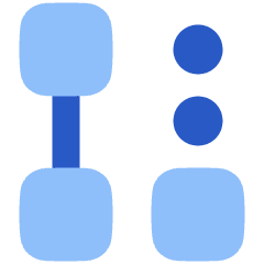 Hierarchy 18 Icon from Plump Flat Set