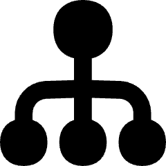 Hierarchy 2 Icon from Flex Solid Set