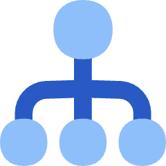 Hierarchy 2 Icon from Flex Flat Set