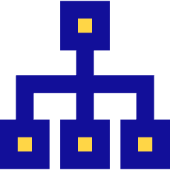 Hierarchy 2 Icon from Sharp Pop Set