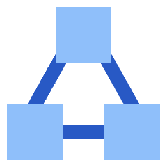 Hierarchy 3 Icon from Sharp Flat Set